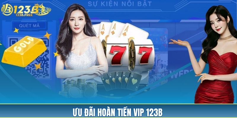 Chương trình khuyến mãi hoàn tiền với tài khoản VIP 123B