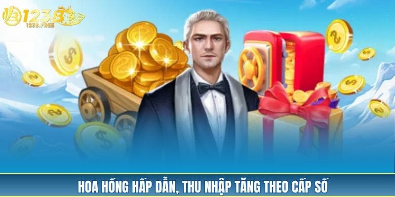 Hoa hồng hấp dẫn, thu nhập tăng theo cấp số Hoa hồng hấp dẫn, thu nhập tăng theo cấp số