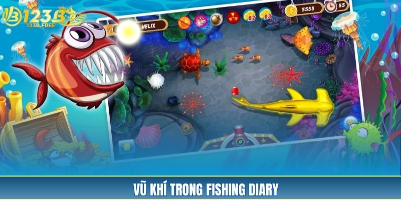 Vũ khí trong Fishing Diary